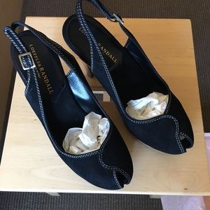 Loeffler Randall Devon platform peeptoe